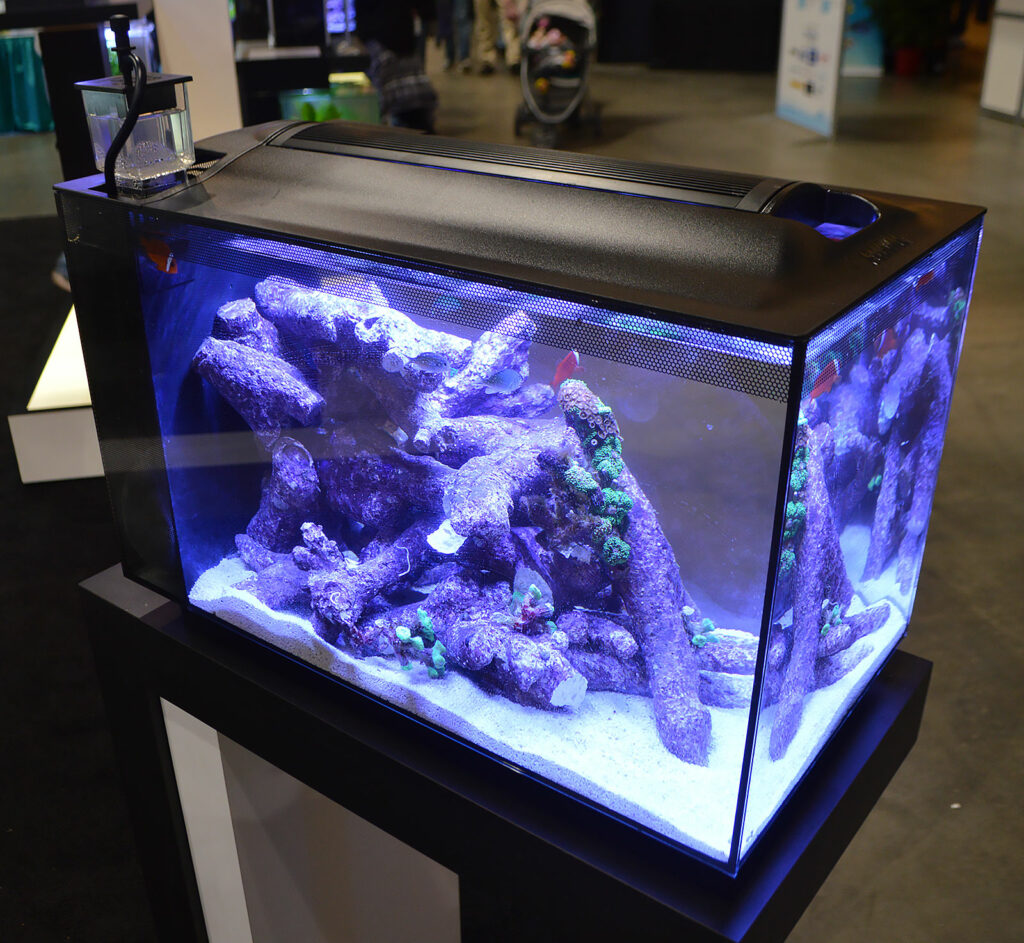 A third Fluval EVO 13.5 in the Fluval booth.
