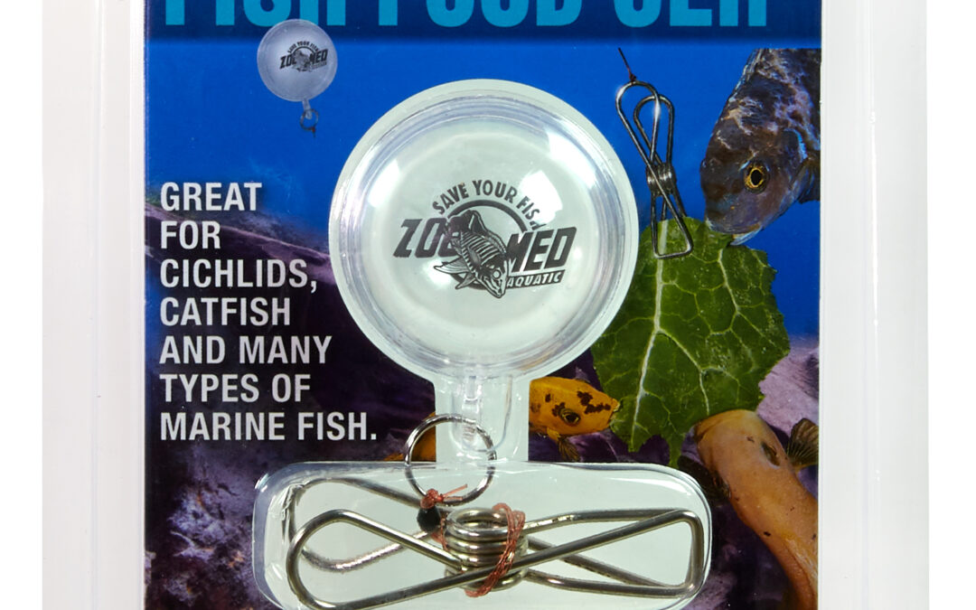 Zoo Med Debuts New Floating Fish Food Clip