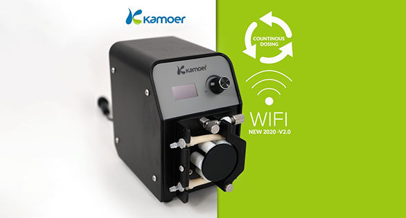 Kamoer’s Updated FX-STP WiFi Continuous-Duty Peristaltic Dosing Pump