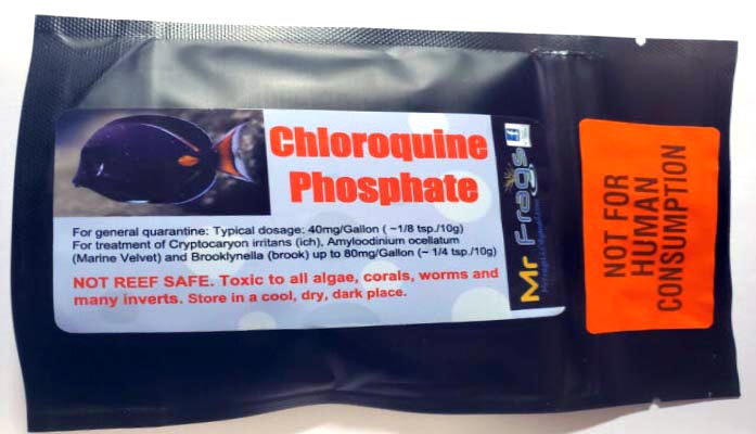 Aquarists: Do Not Try Your Chloroquine Phosphate to Prevent COVID-19