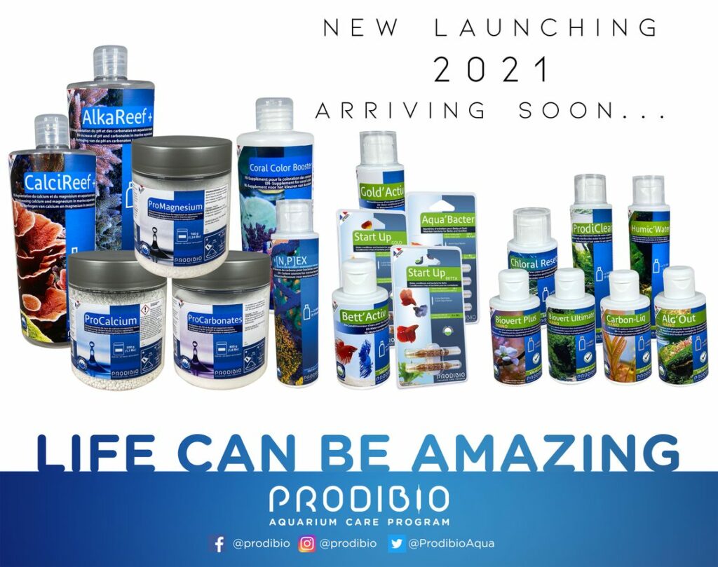 A wide range of new marine, reef, freshwater and planted tank additives and supplements are coming to Probidio's product line in 2021.