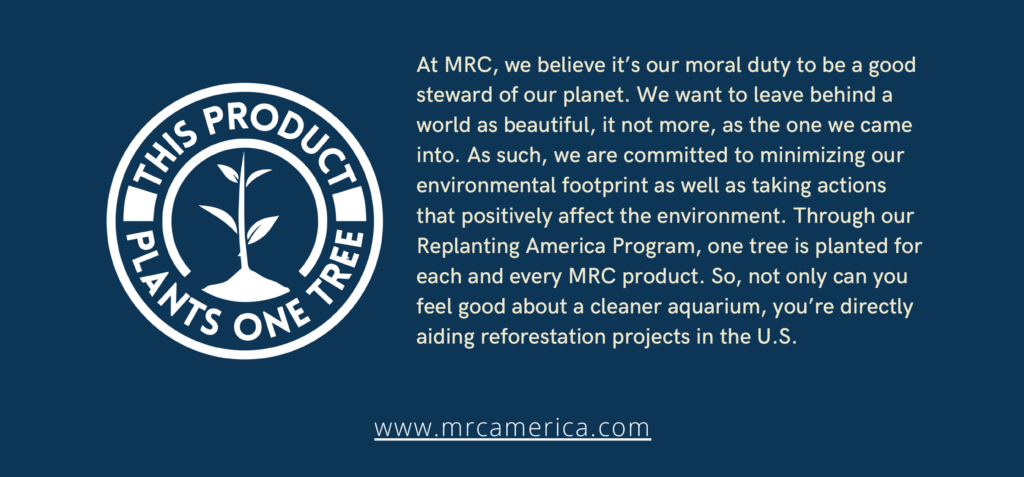 MRCs' pledge is to plant one tree for each MRC product through the Replanting America Program.