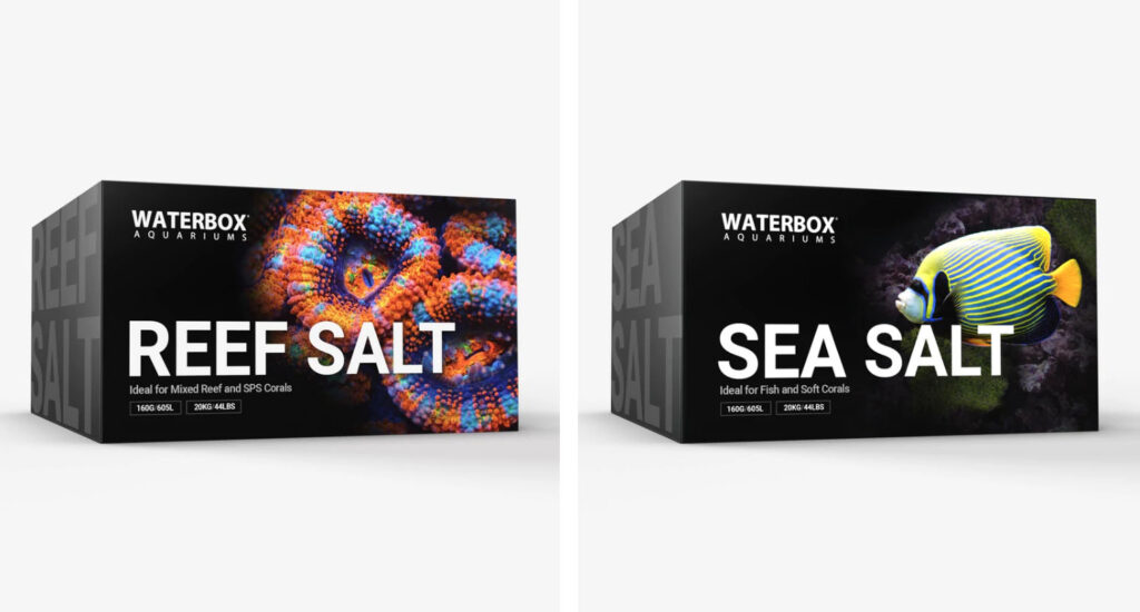 Waterbox Aquariums debuts two new marine aquarium synthetic salt mixes.