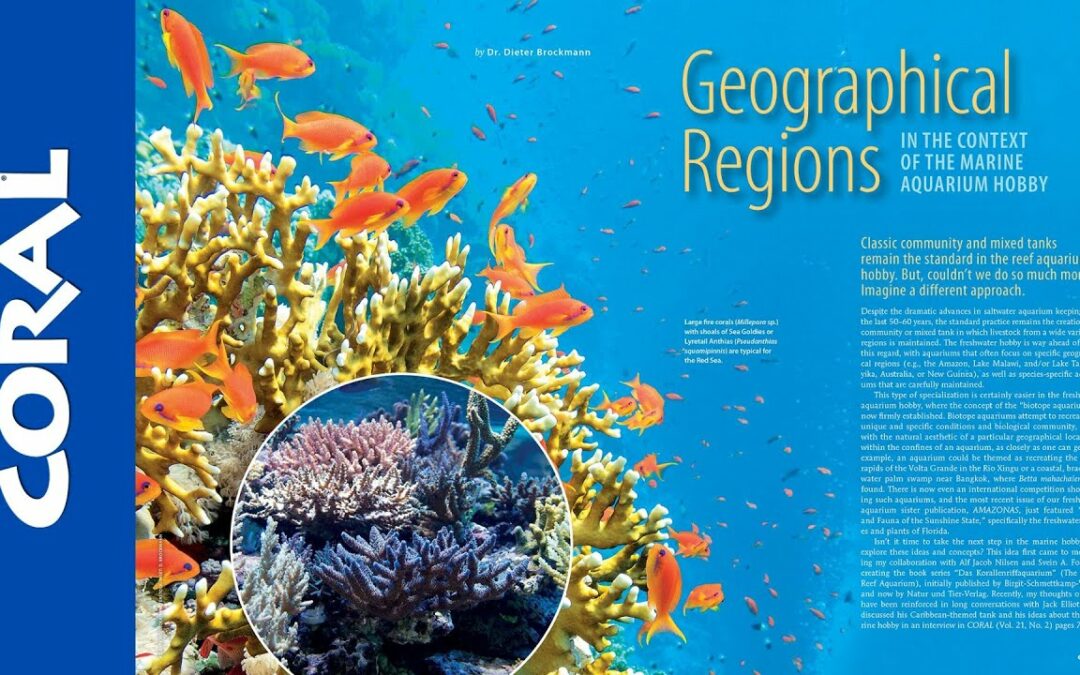 VIDEO Inside Look: CORAL Magazine “THEMED AQUARIUMS”