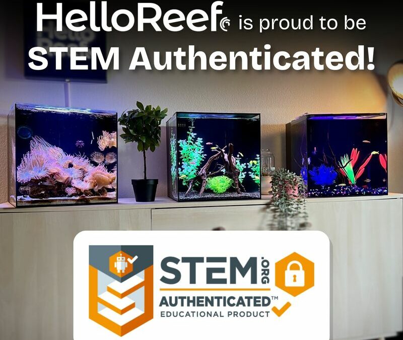 HelloReef Awarded STEM.org Authenticated™ Trustmark and “Best In STEM” Top 5% Award for 2025